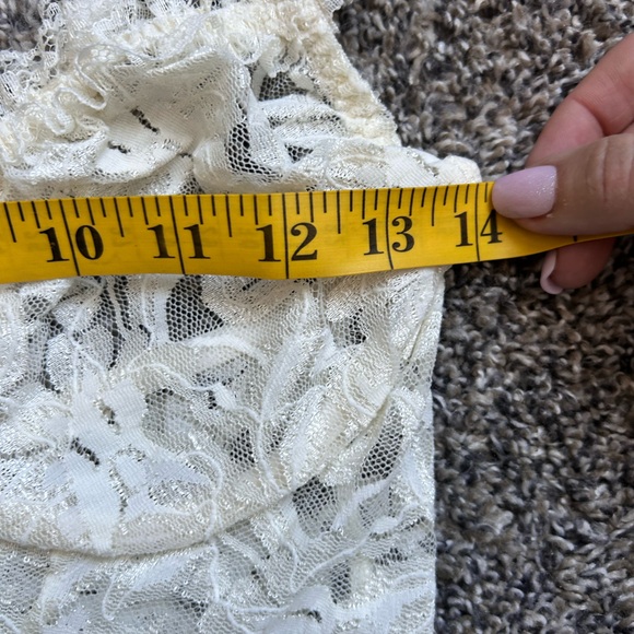 Private Luxuries Vintage Babydoll Lace Mini Dress size Large - Picture 8 of 10